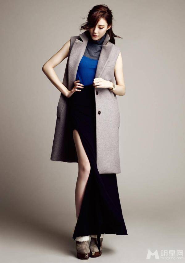 韩星车艺莲尽显优雅知性唯美写真