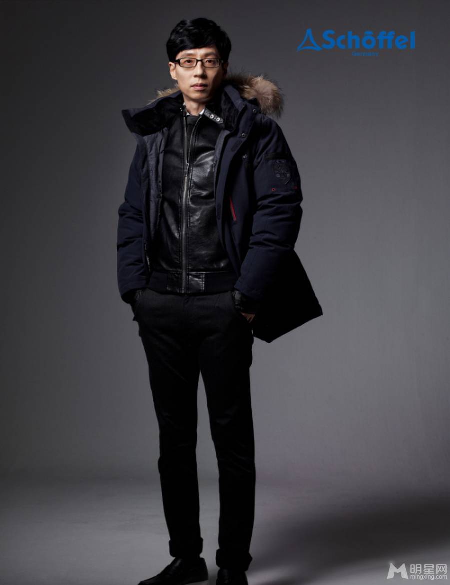 刘在石宋智孝代言服饰拍摄亲密写真照