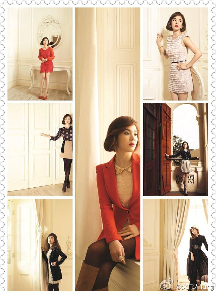 气质女神宋慧乔性感百变魅力美图