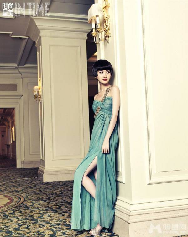 甄子丹景甜男俊女美拍摄时尚高贵写真