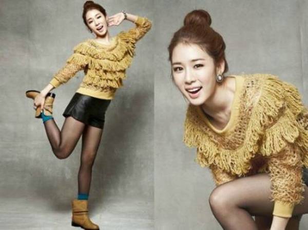 韩星刘仁娜百变造型魅力唯美靓照