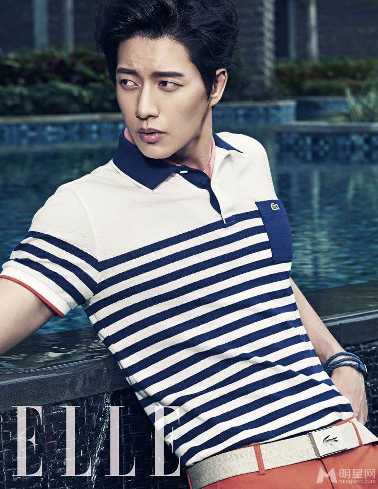 韩国男演员朴海镇休闲时尚写真