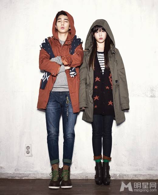 俞承豪李知恩展现俊男靓女魅力