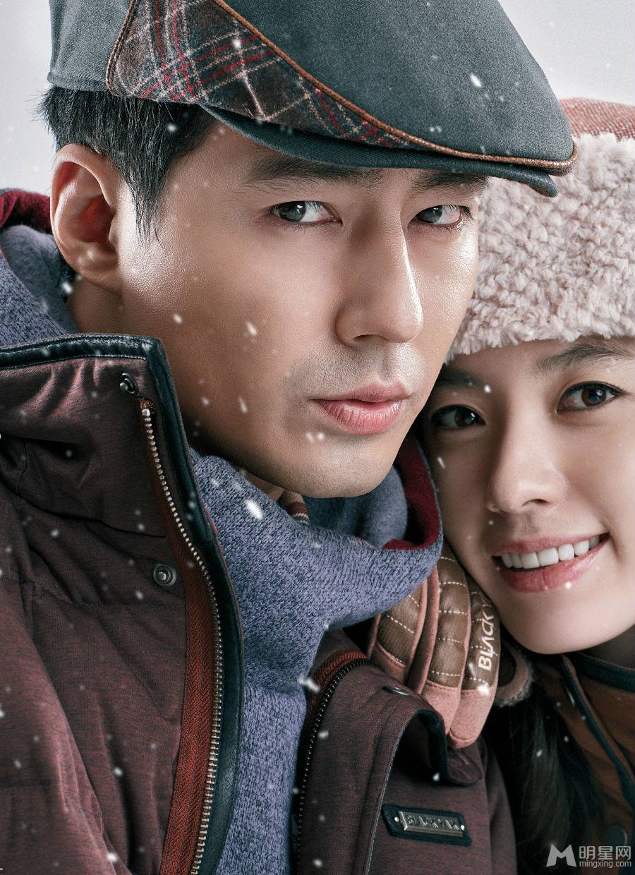 韩国欧巴赵寅成帅气攀岩时尚宣传照