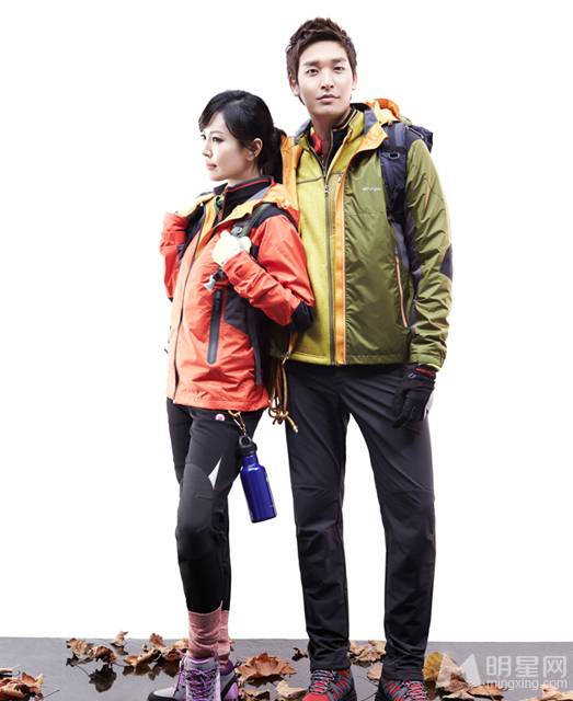 金素妍代言冬日活力运动服饰时尚写真