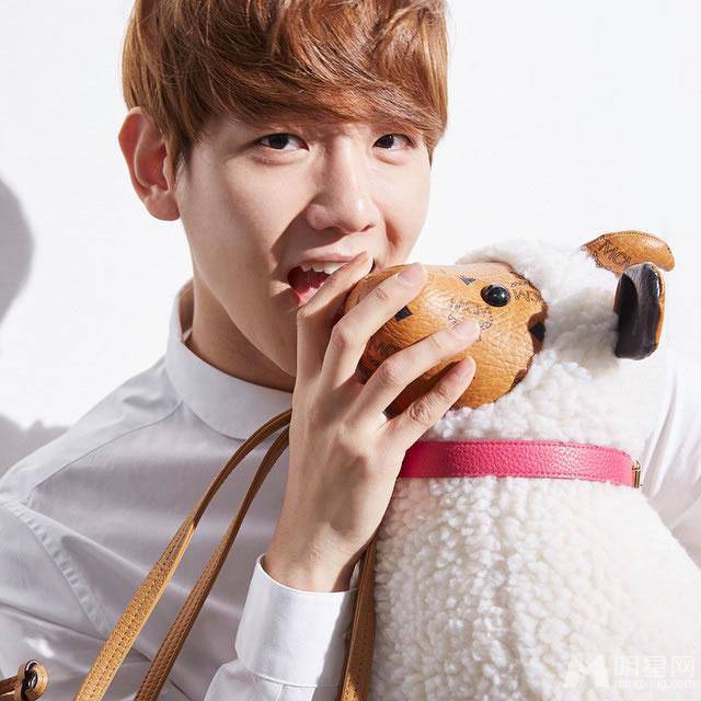 男子组合EXO成员张艺兴搞怪卖萌照