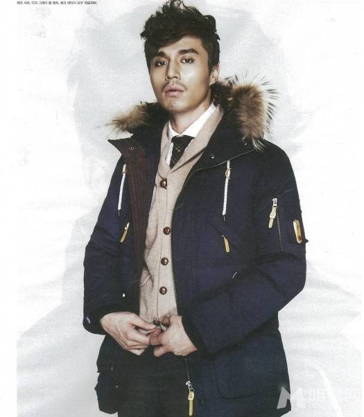 李东旭展现狂野帅气男人画报