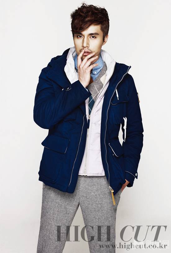 李东旭展现狂野帅气男人画报