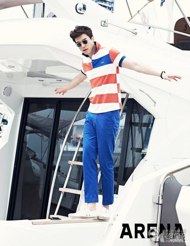 男神李东旭尽展时尚型男运动写真