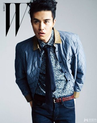 韩国男演员李东旭诠释雅痞形象写真