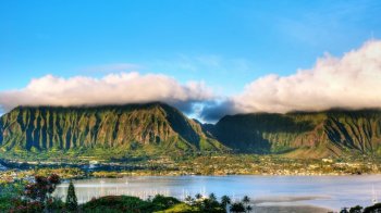 精选清新大自然唯美山水相印高清图片桌面壁纸