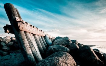 蓝色大海唯美风景壁纸