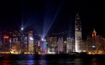 繁华夜景图片 绚丽繁华的城市夜景高清图片