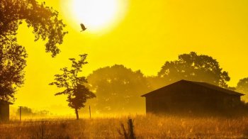 唯美夕阳黄昏美景壁纸高清图集