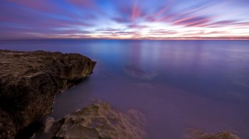 海边沙滩风景图片电脑壁纸高清