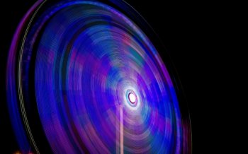 摩天轮唯美夜景桌面壁纸下载5