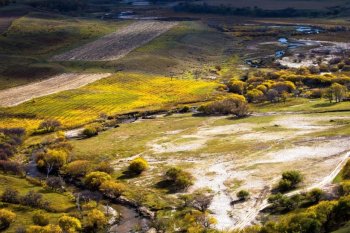坝上草原风光图片 金秋坝上草原风光图片