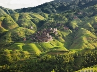 桂林龙胜龙脊梯田图片 桂林龙胜龙脊梯田高清图片欣赏