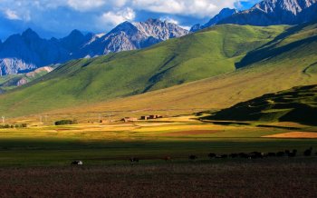 小高原图片 帕米尔高原自然风光图片高清