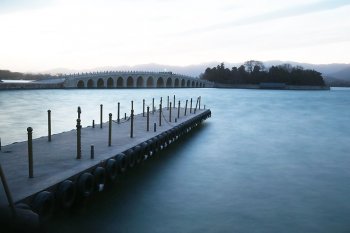 @今天傍晚要是在颐和园多好啊！