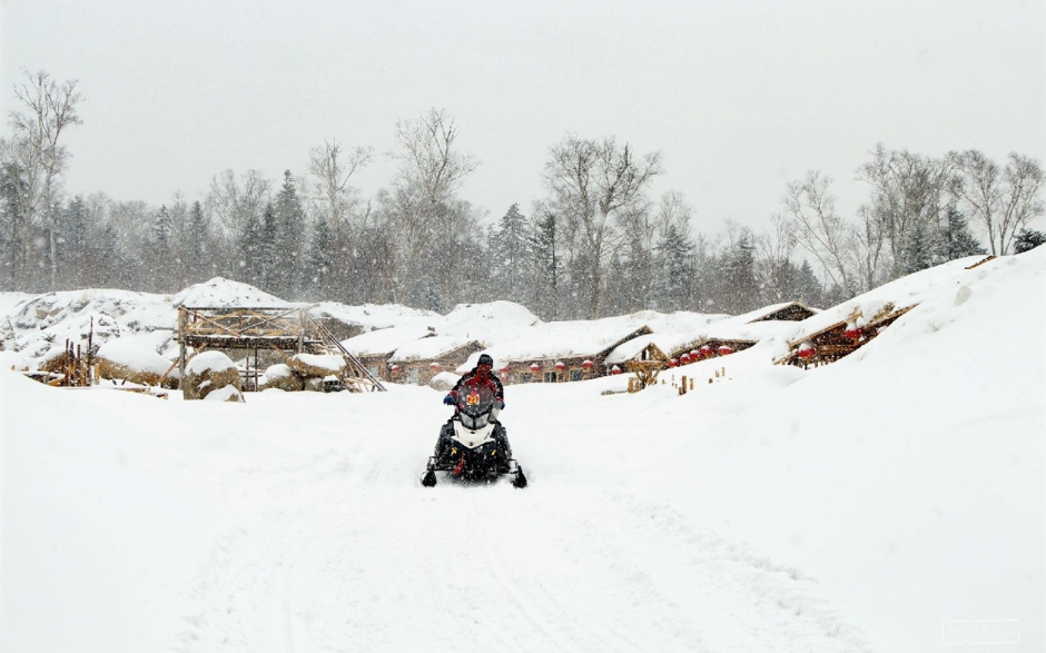 哈尔滨城市雪景图片 哈尔滨雪景高清图片
