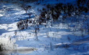 雪景图片 精选电脑桌面壁纸唯美雪景图片
