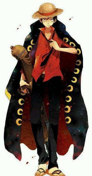 海贼王热血路飞动漫图片