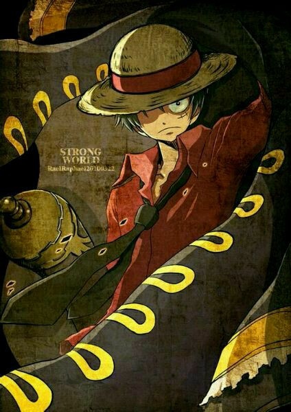 海贼王热血路飞动漫图片