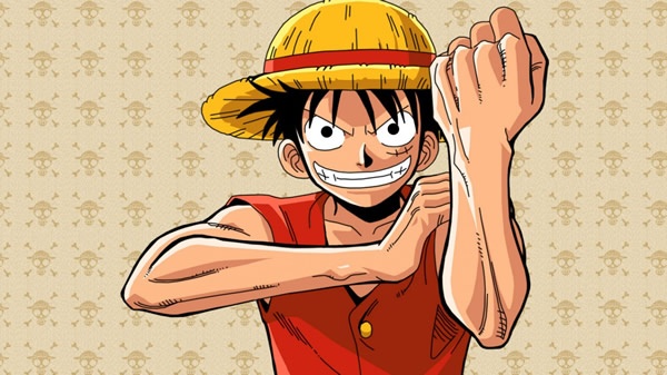 海贼王热血路飞动漫图片