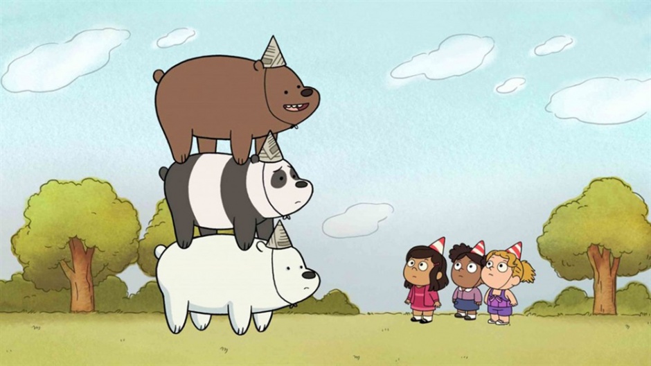 三只小熊可爱卡通图片大全