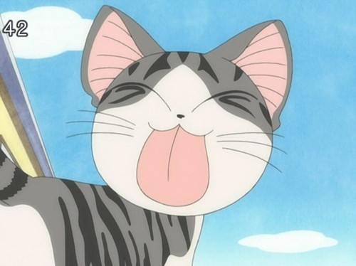 可爱动漫卡通猫咪图片