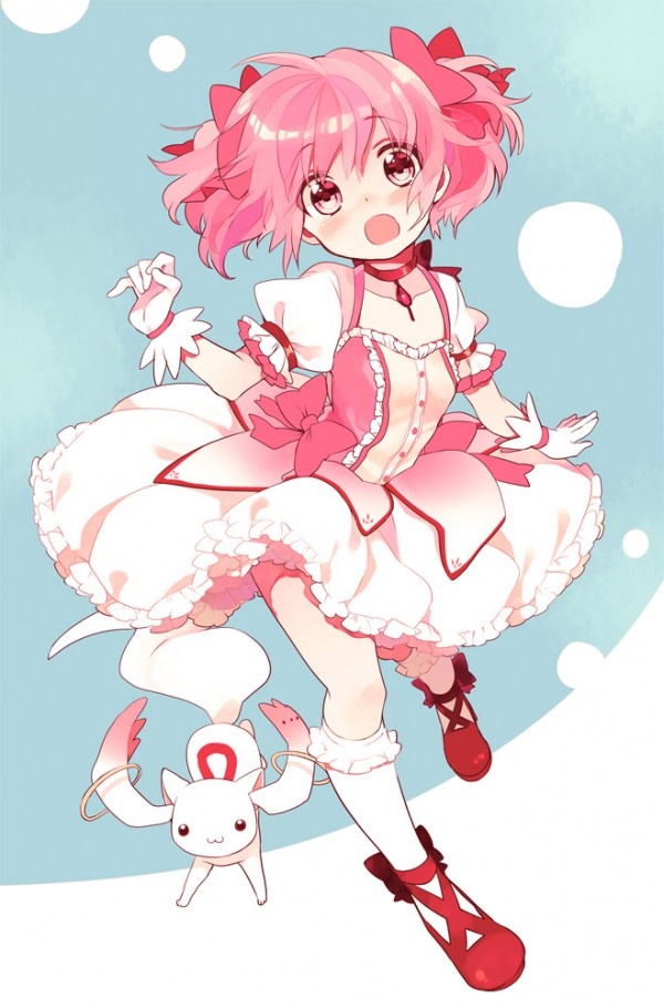 日本动漫魔法少女小圆图片