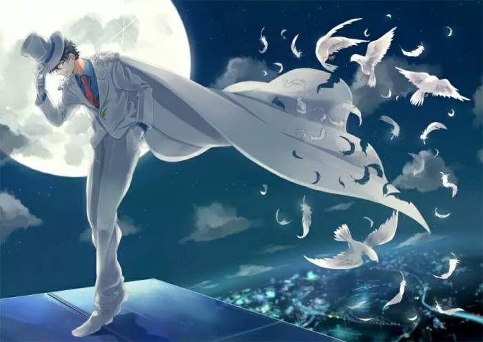 二次元男神怪盗基德帅气图片