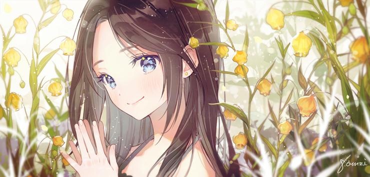 长头发美女唯美动漫图片鉴赏