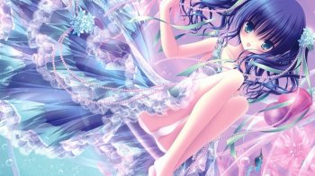 月夜的奶酪清纯萝莉唯美动漫壁纸