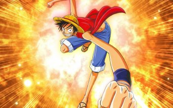 热血海贼王路飞高清桌面壁纸