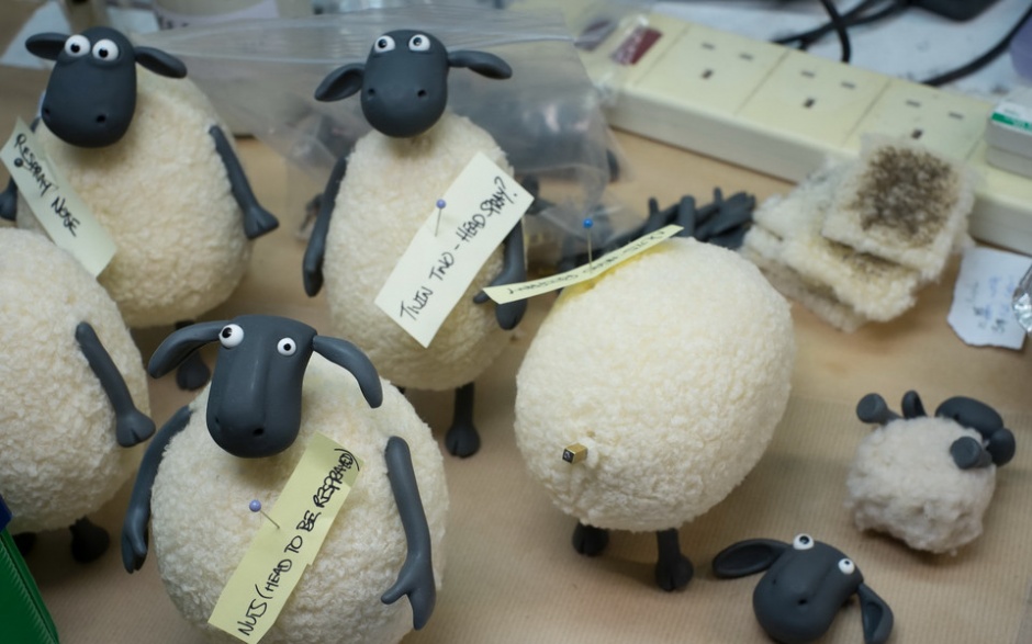 英国定格动漫小羊肖恩壁纸