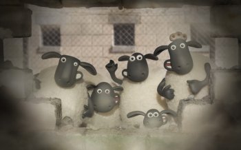 英国定格动漫小羊肖恩壁纸