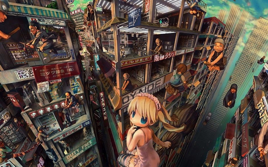 超唯美的动漫背景壁纸集锦欣赏