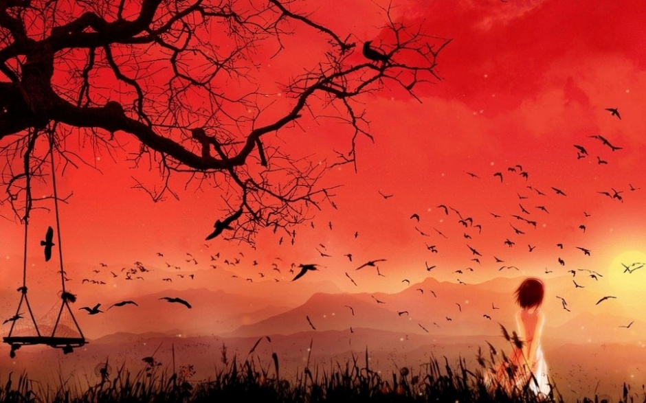 超唯美的动漫背景壁纸集锦欣赏