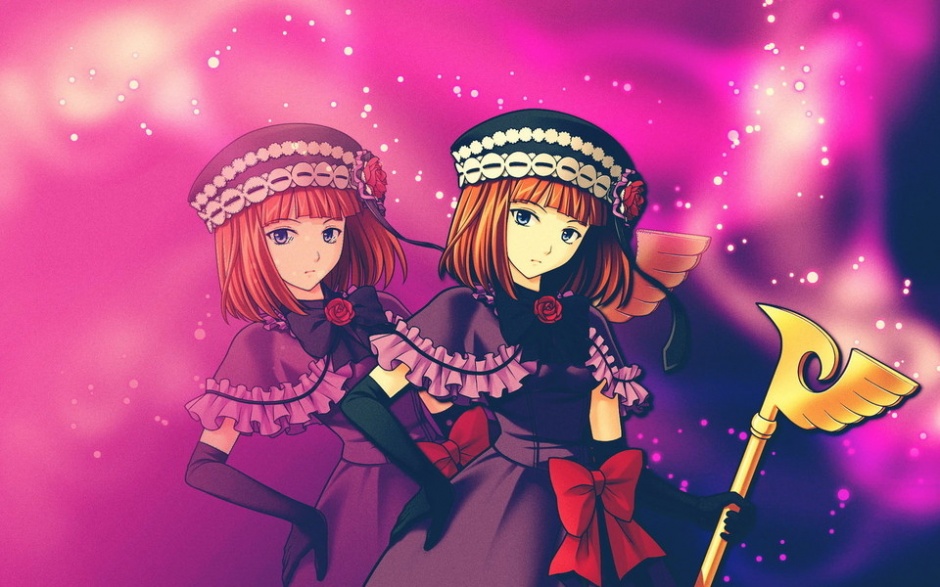 超软的长发可爱动漫妹子图片