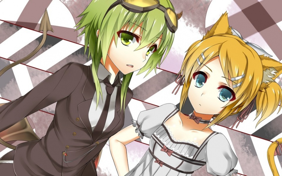 唯美动漫萌妹初音未来电脑壁纸