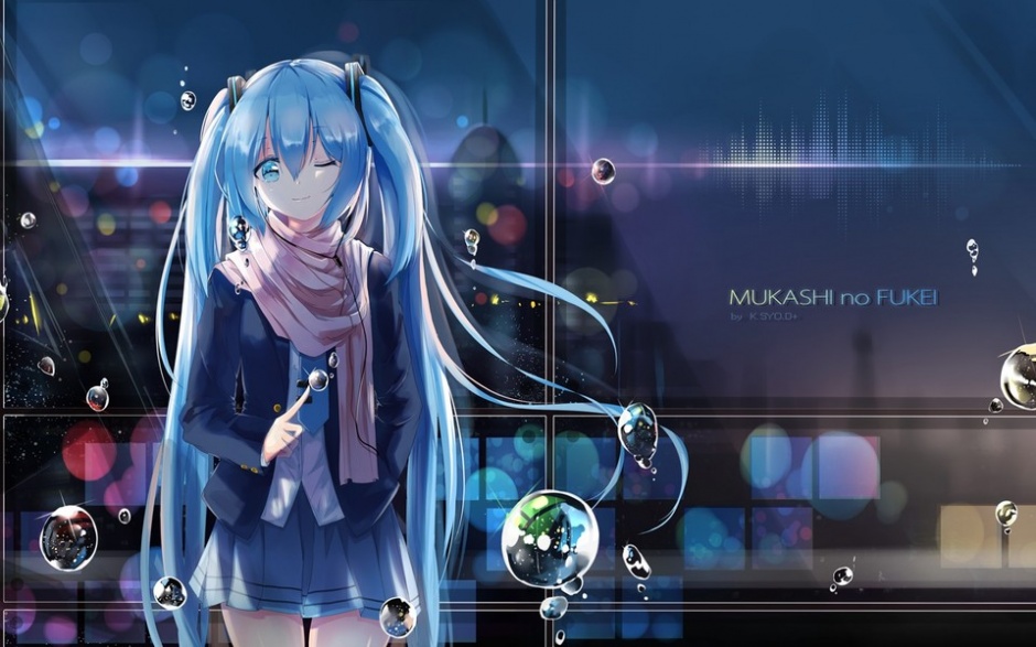 各种画风的初音未来高清壁纸