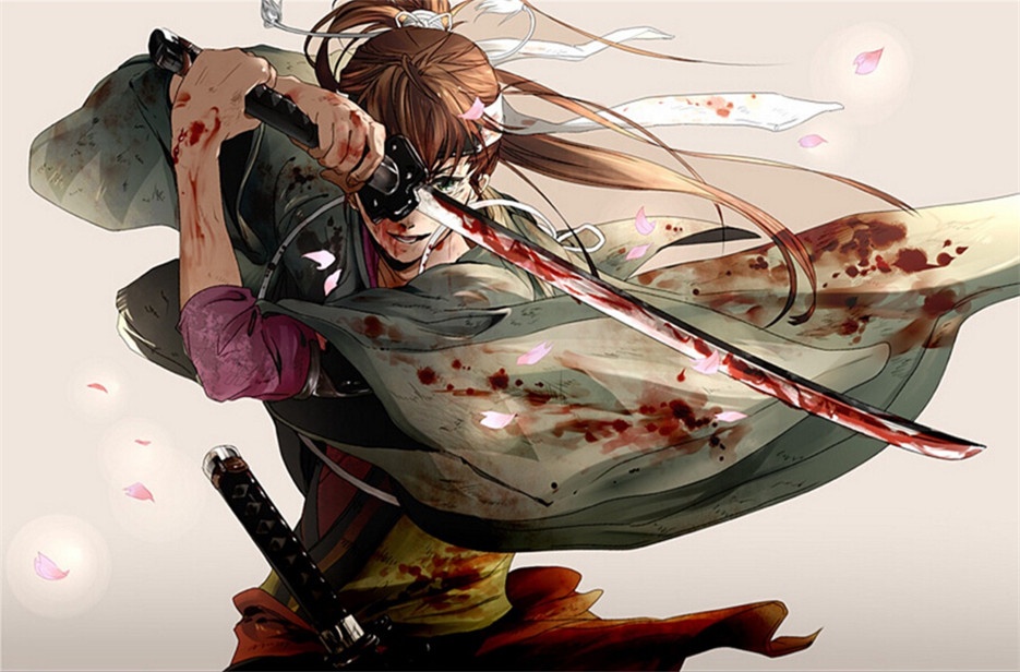 战国题材动漫薄樱鬼高清壁纸