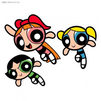 少女动漫飞天小女警壁纸