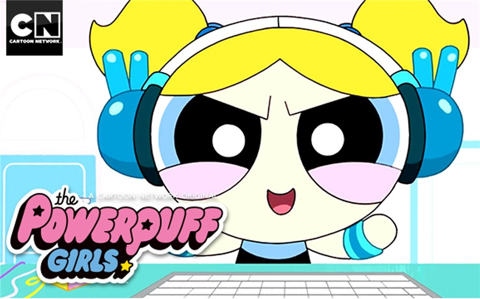 少女动漫飞天小女警壁纸