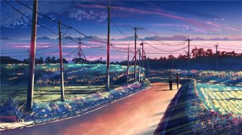 唯美的写真动漫极速五厘米壁纸