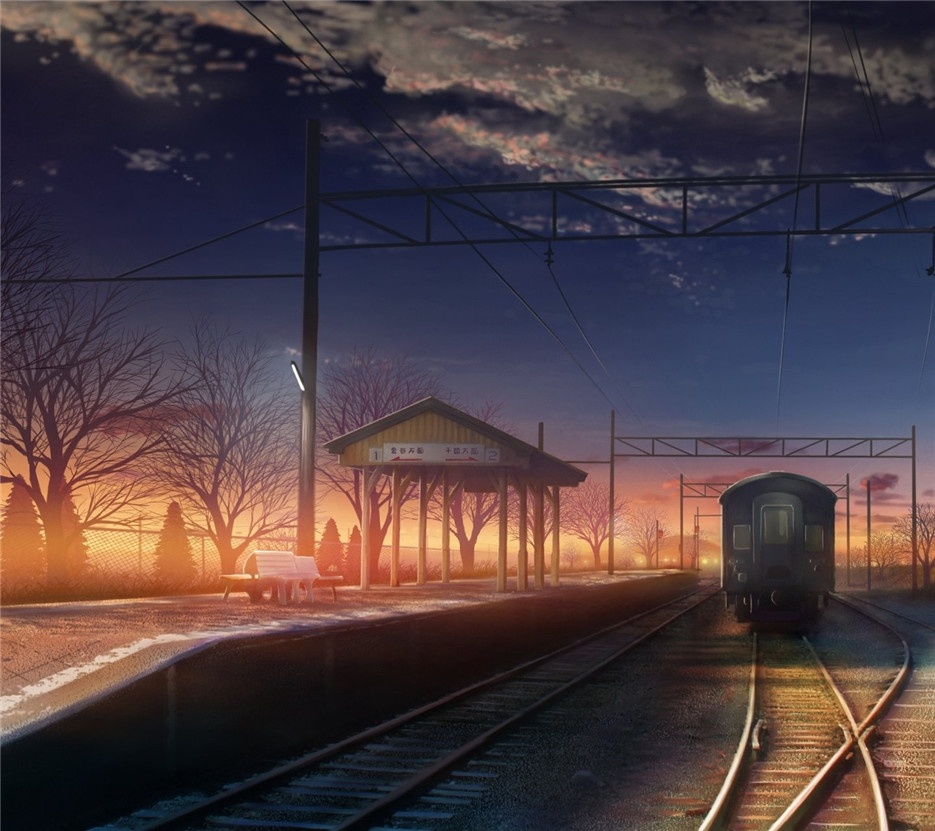 唯美的写真动漫极速五厘米壁纸