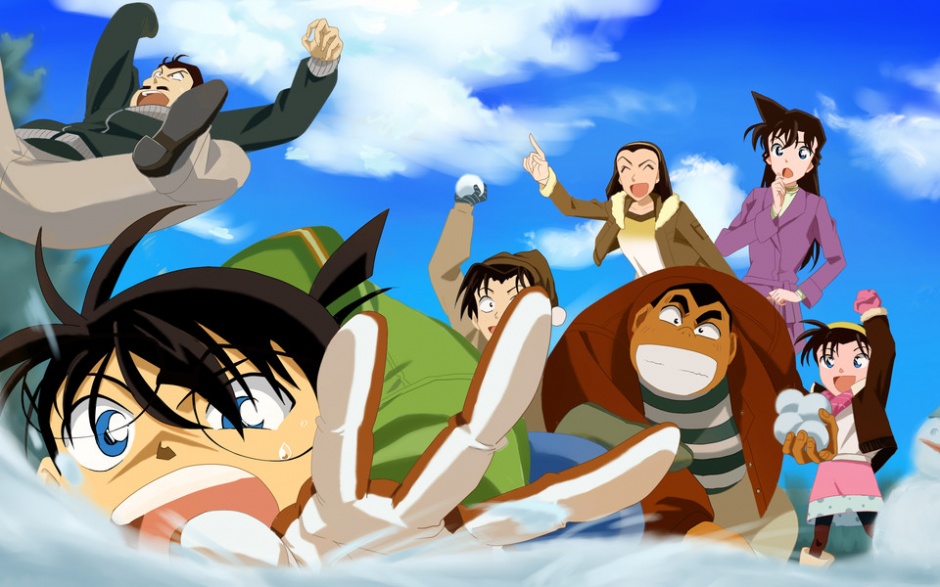 日本动漫名侦探柯南高清壁纸