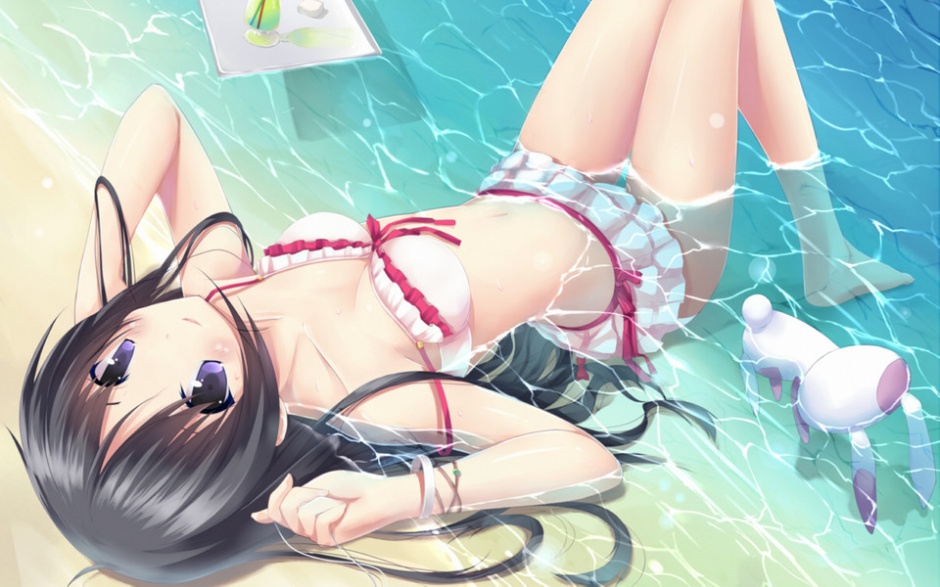 萌萌哒宽屏动漫萌妹壁纸